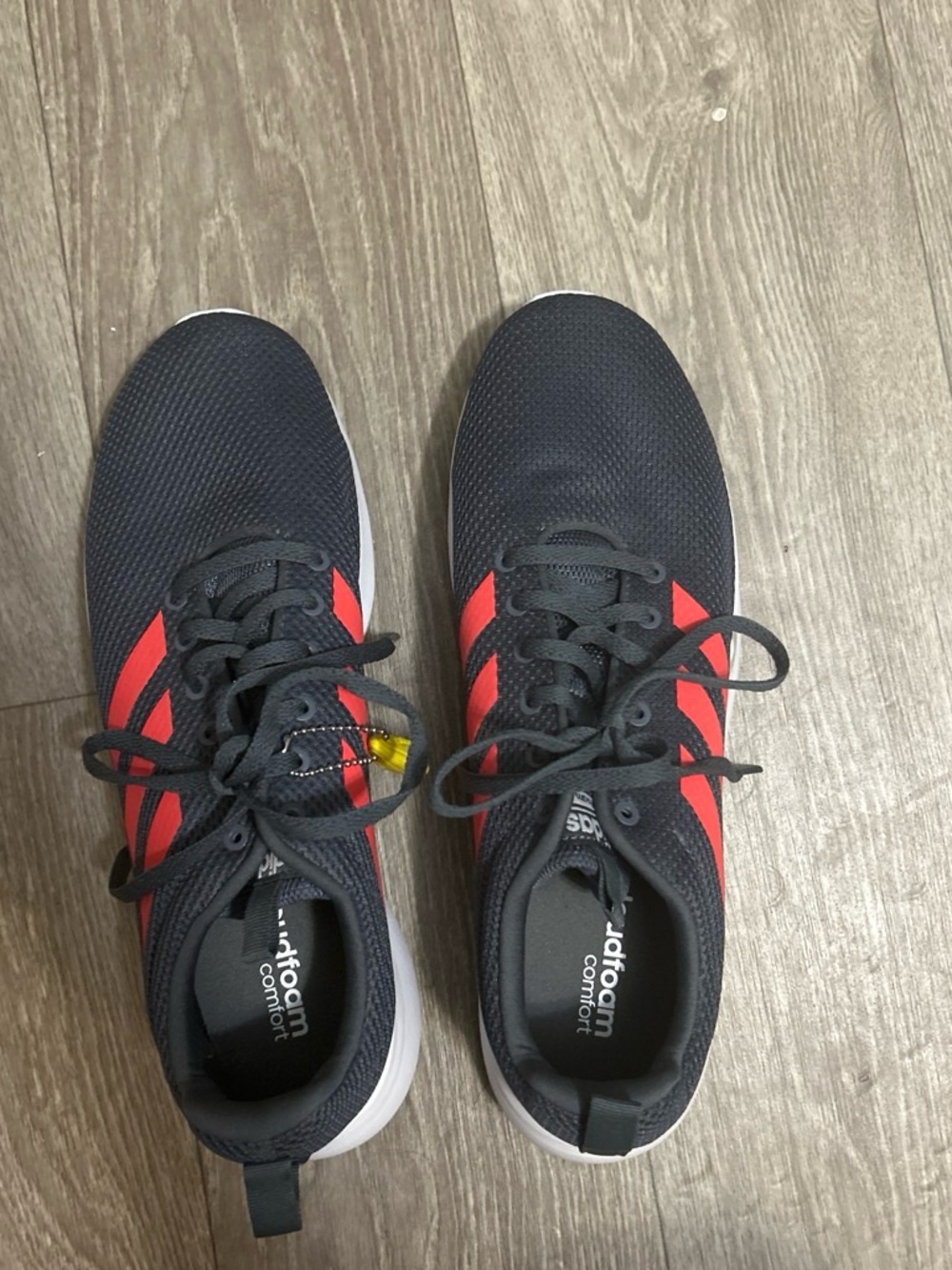 adidas Black and Red Men’s Lightweight Sneakers